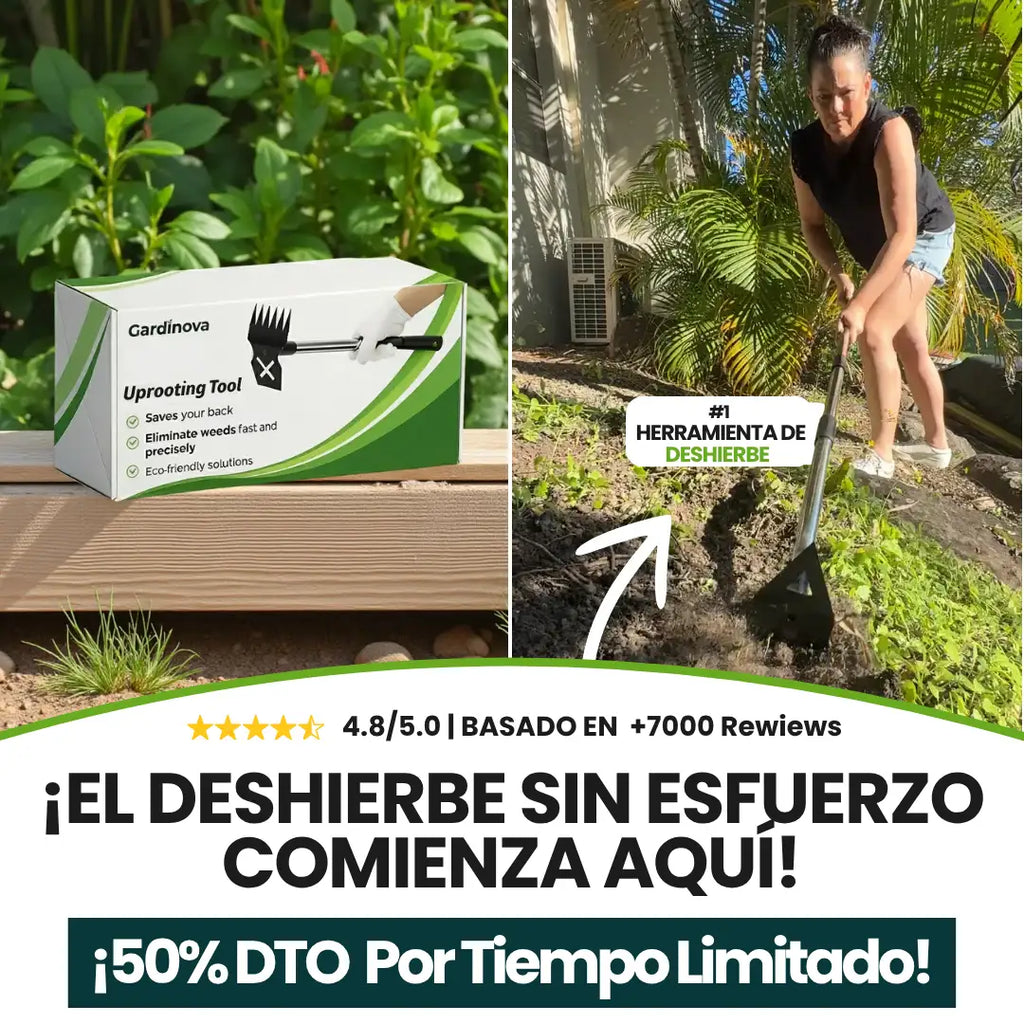 Gardinova™ Arrancadora de Maleza
